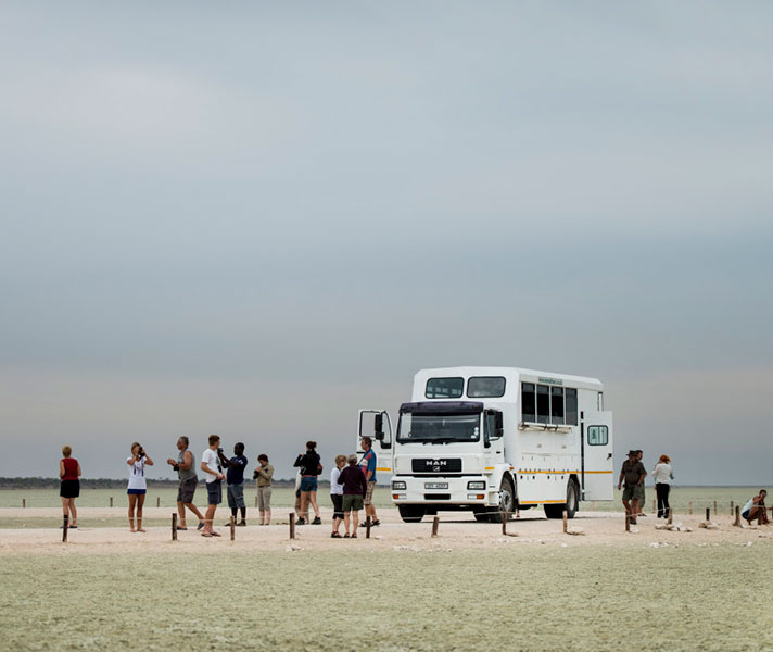 and spacious scale of an overland truck.