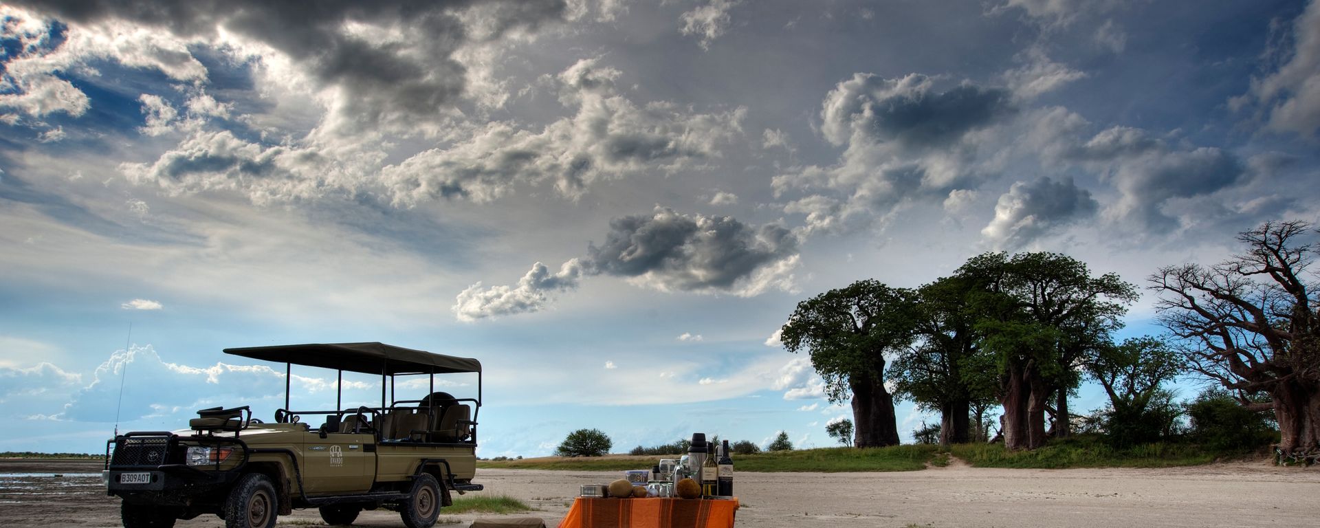 We were captivated by the endless horizons of spectacular Nxai pan - a beautiful, remote place.