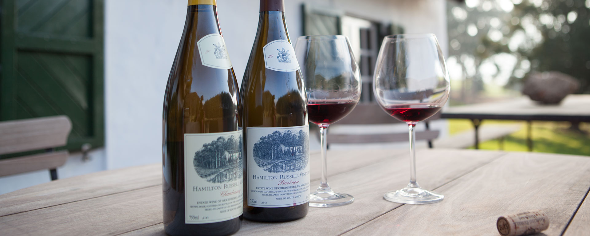 For a taste sensation, I suggest a visit to Hamilton Russell Vineyards in Hemel en Aarde