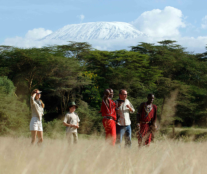 High-altitude hiking not for you? Take a Masai-guided walk & enjoy the view.