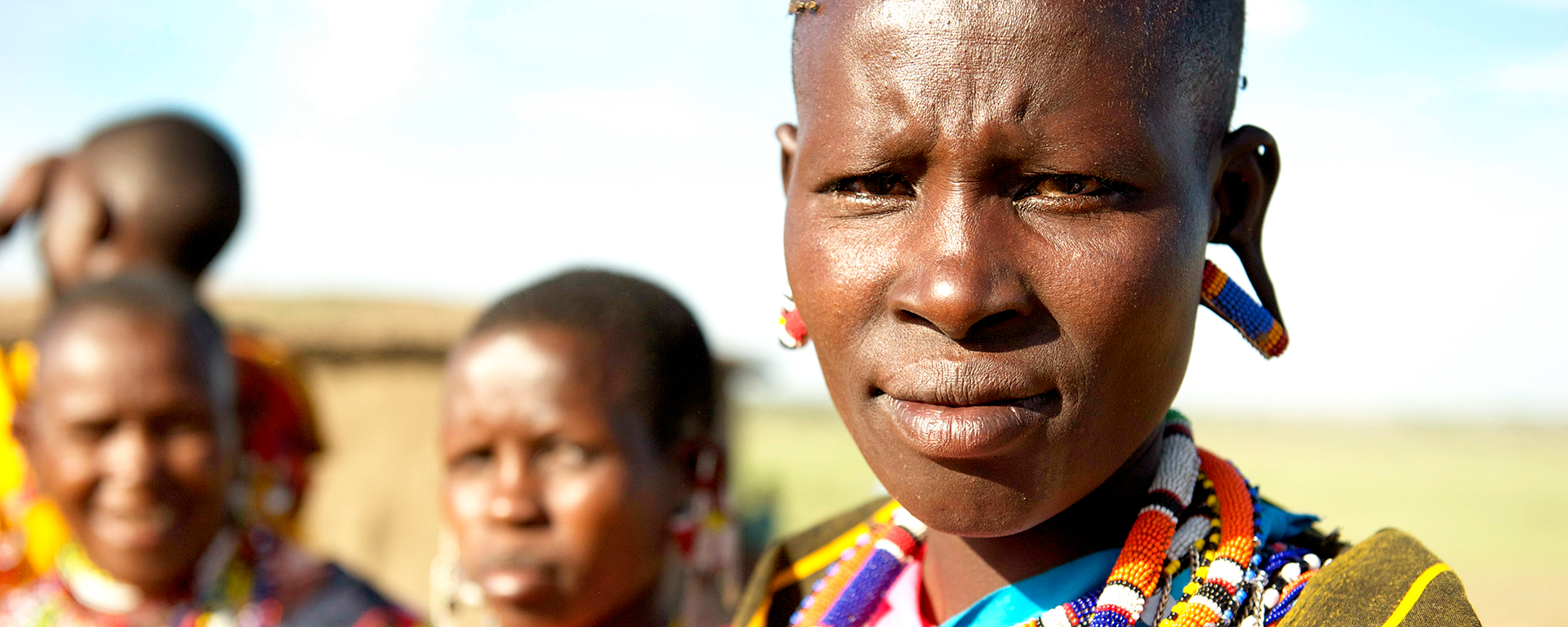 Maasai women recall the days when their husbands were young morani - warriors - jumping to impress the girls!