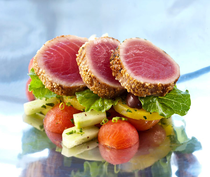 Enjoy golfing during the day, and haute-cuisine for dinner.