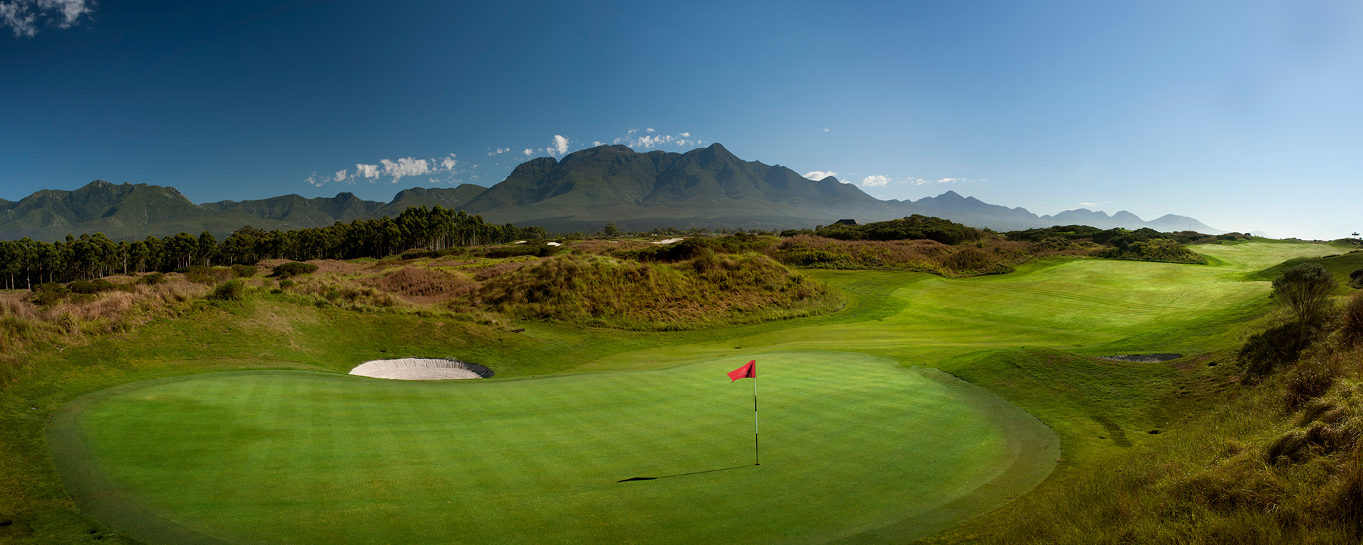 Fancourt's famous Links course is world-renowned for its technical difficulty and spectacular scenery of the George mountains.