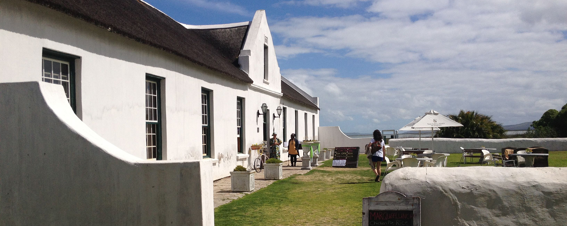 The quaint Geelbeck Restaurant serves up a host of yummy traditional dishes; bobotie or ostrich burger anyone?