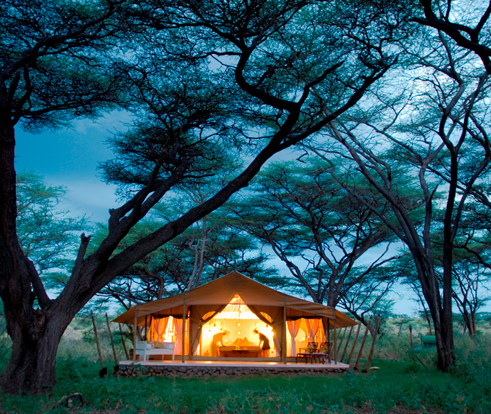 Joy's Camp is classic 'Out of Africa'...
