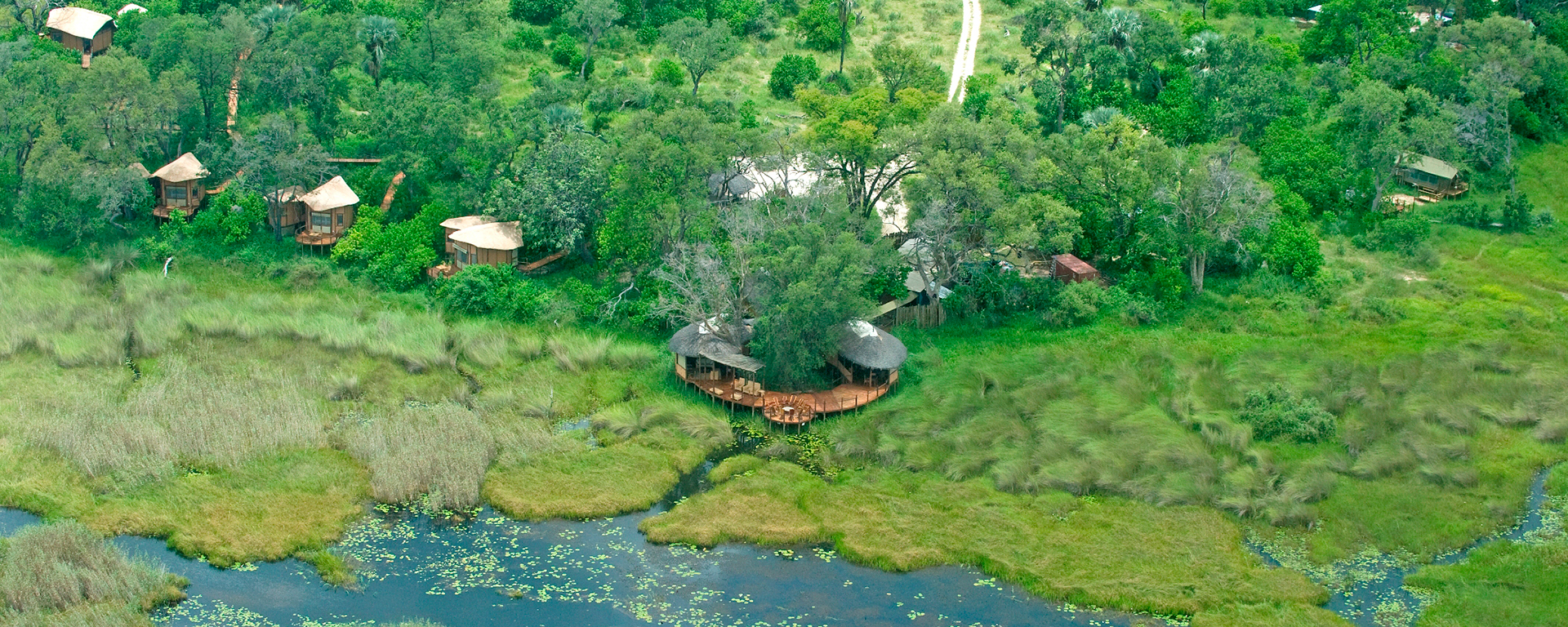 Baines Camp in Botswana delivers a sublime experience of 1880s Africa, complete with richly detailed decor and sumptuous dining rituals.