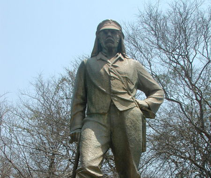 Livingstone is now immortalised at Victoria Falls.