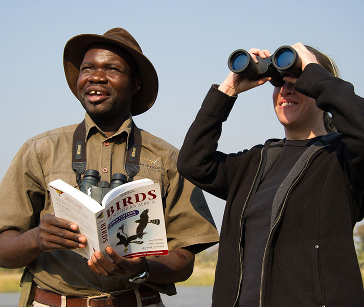 Your guide shares the delights and thrills of his vast knowledge with you.