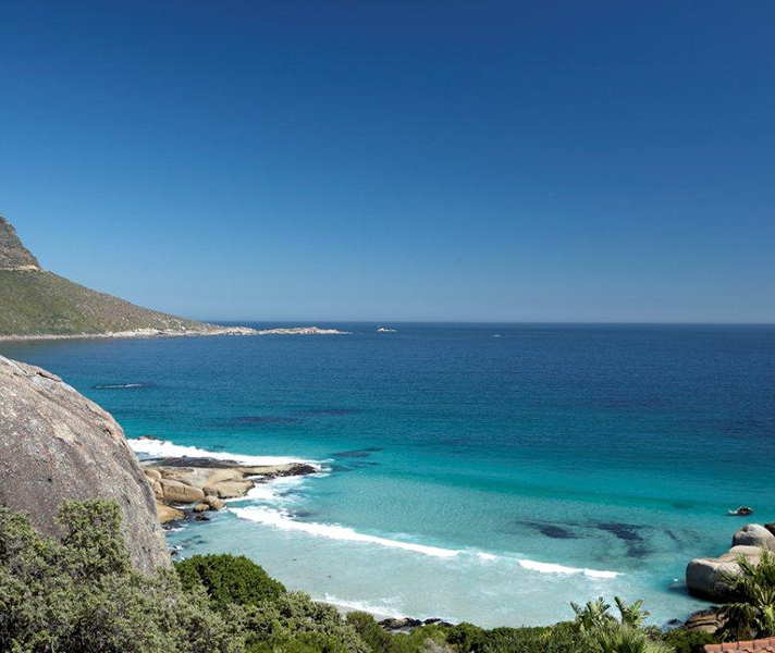 The villa also overlooks fabulous Llandudno Beach in Cape Town.