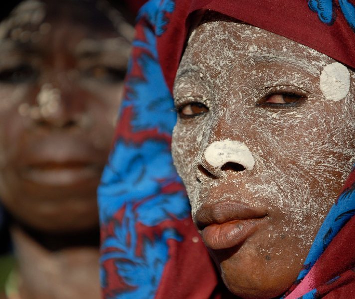 Traditional Mozambican woman