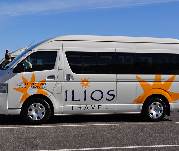 Your transfer should be in a comfortable vehicle with a licensed driver.
