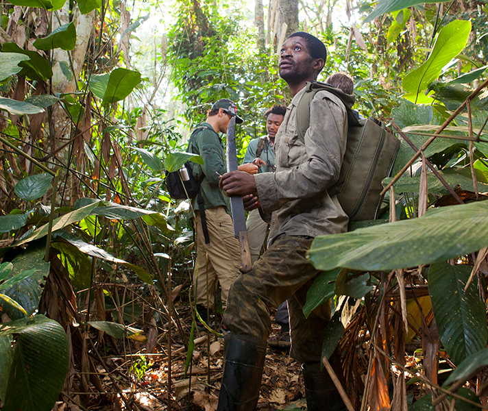 Calvin's tracking skills are vital to conservation & eco-tourism efforts.