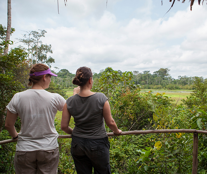 Lango's eco-friendly rooms have breathtaking views over the bai.