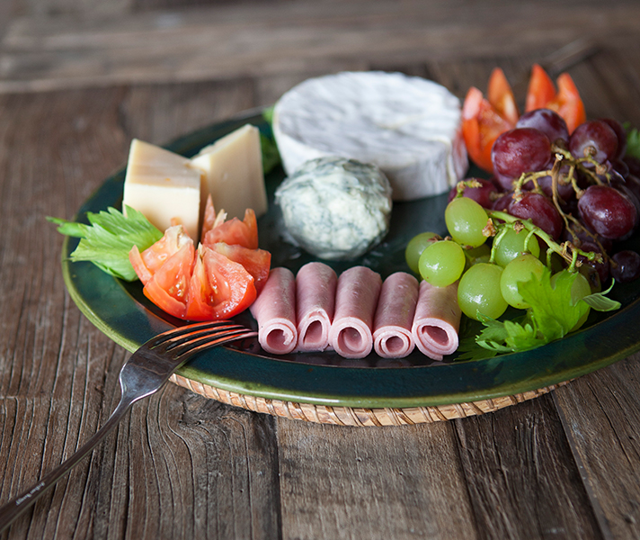 Delicious meals were always spread out for us after a long day's adventures.