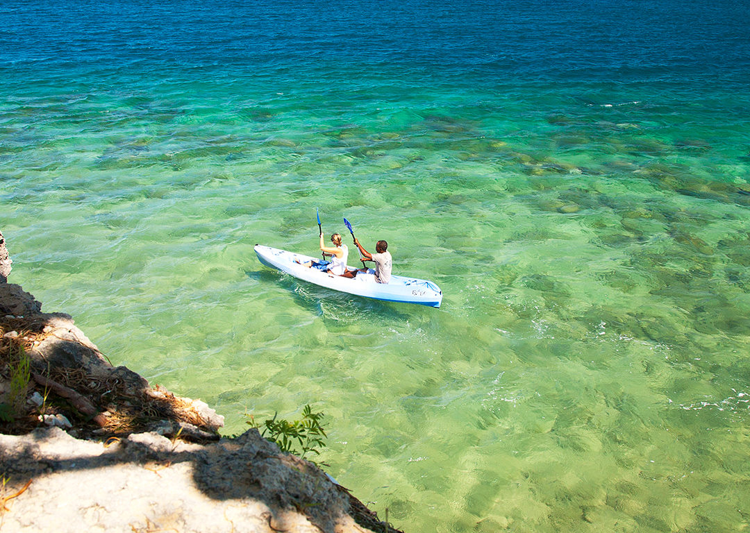 Explore the turquoise waters of the magical Quirimbas with kayaking, scuba diving or snorkelling, or on a relaxed dhow cruise.