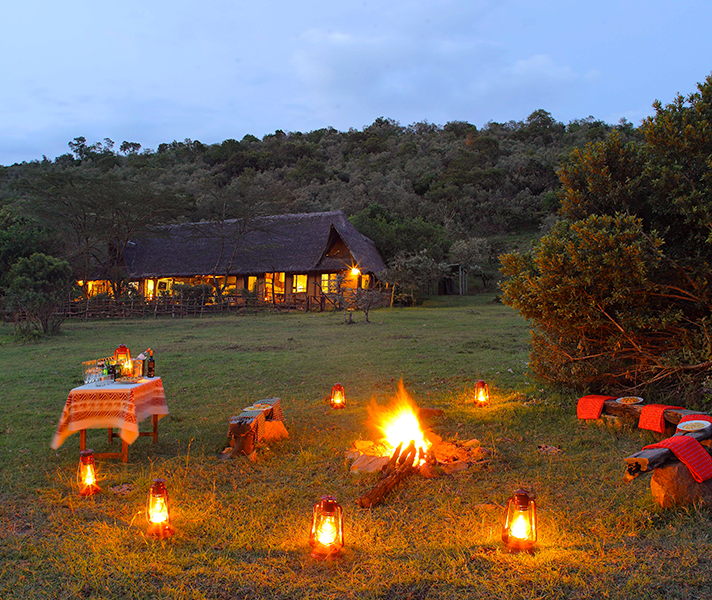 Nyati House lies in Kenya's spectacular Mara North Conservancy.
