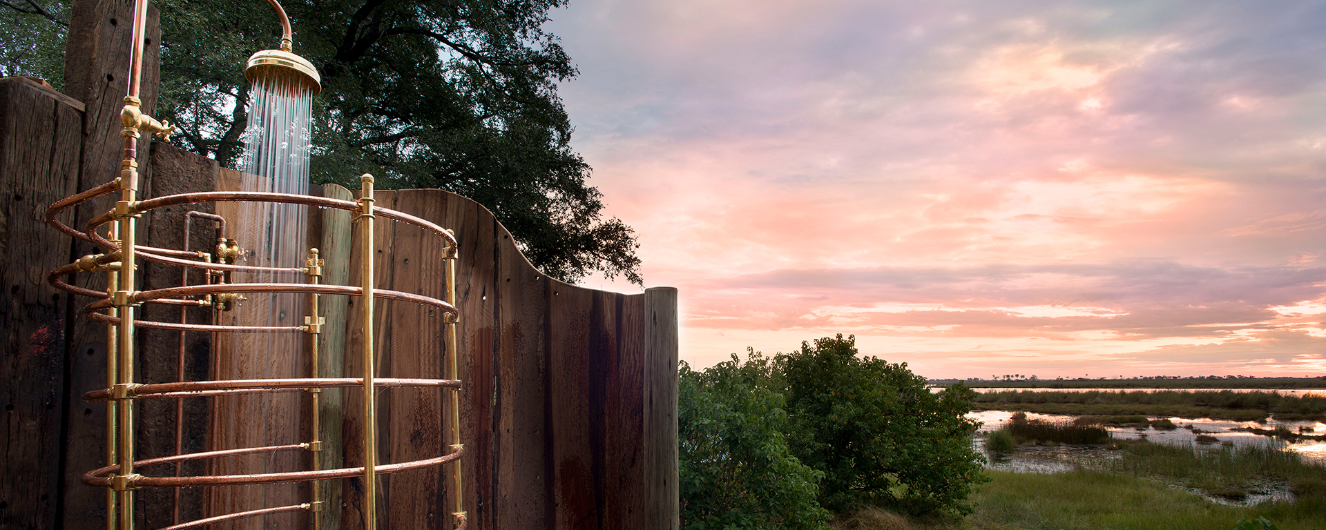 Just you & a classic Okavango sunset at Zarafa Dhow Suites...