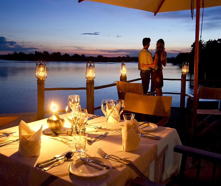 The Zambezi River flows past Sussi & Chuma, providing endless boating, cruising & fishing fun.