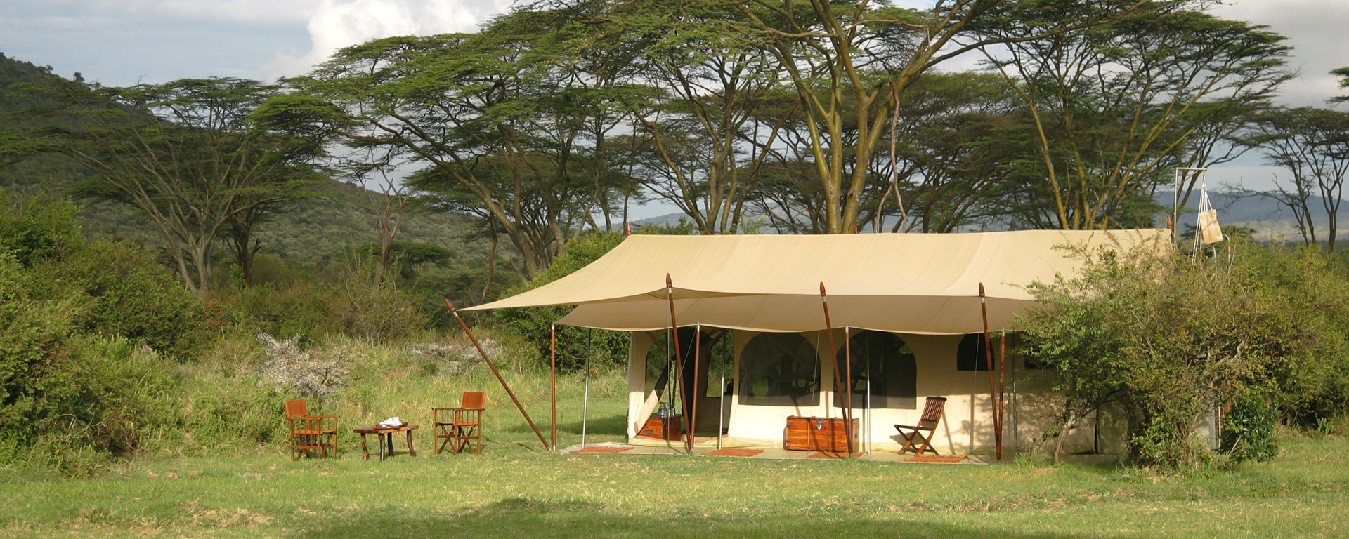 Saruni Wild - a taste of the golden era of safari travel.