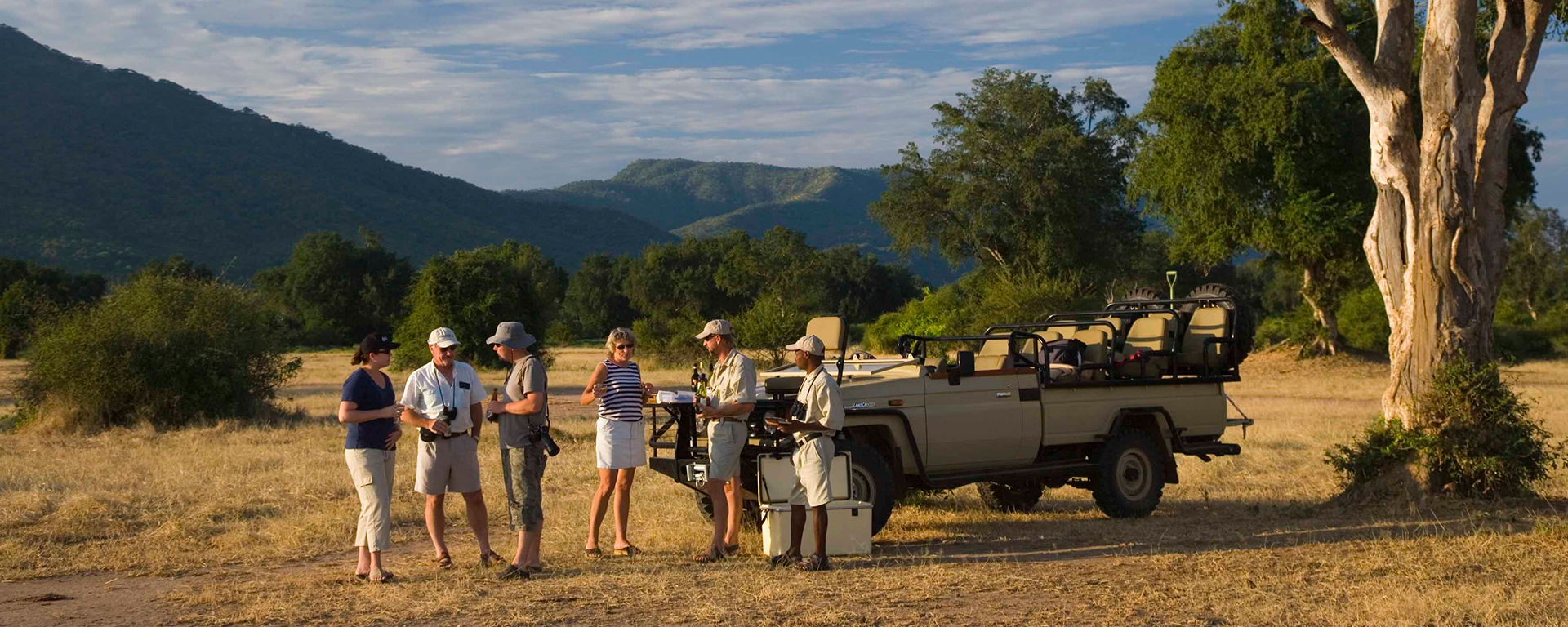 Baines River Camp lies on the Zambezi in Zambia.