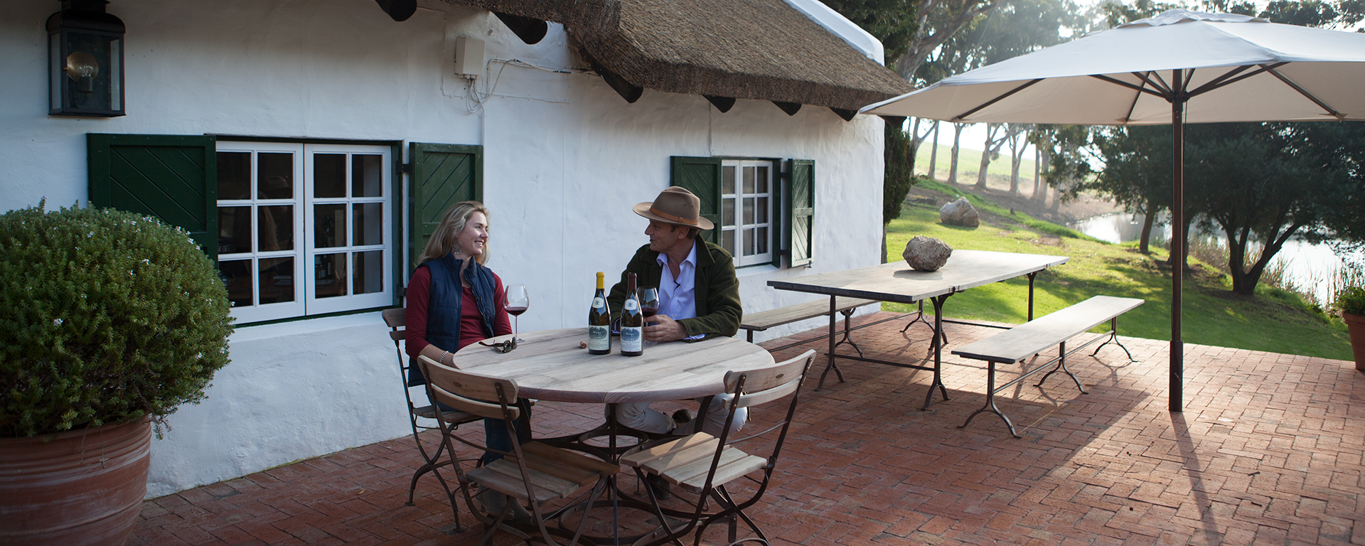 Classic Cape Dutch-inspired architecture harks back to Hermanus's early history.