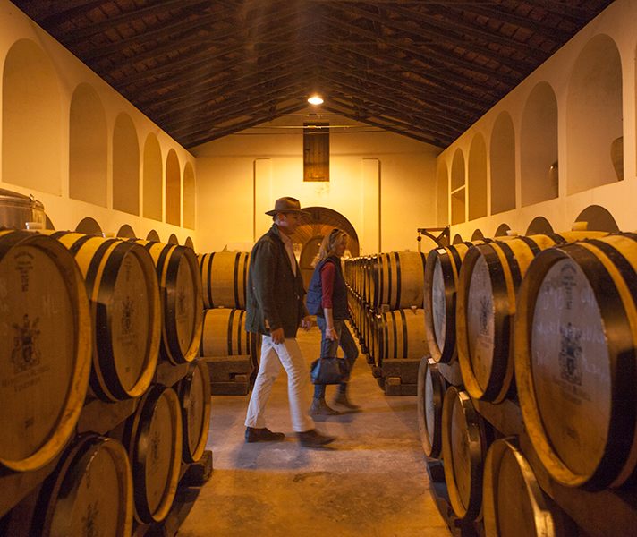Many of the estates offer interesting cellar tours.