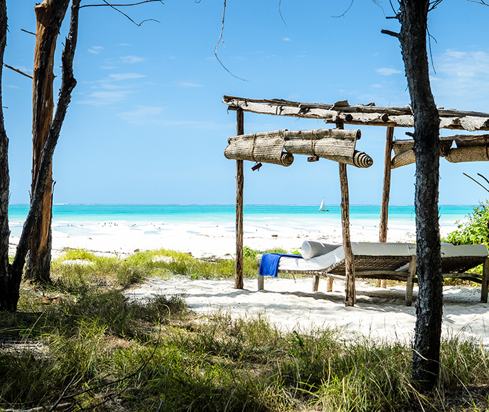 Lay back and soak up the incredible view from your private banda.