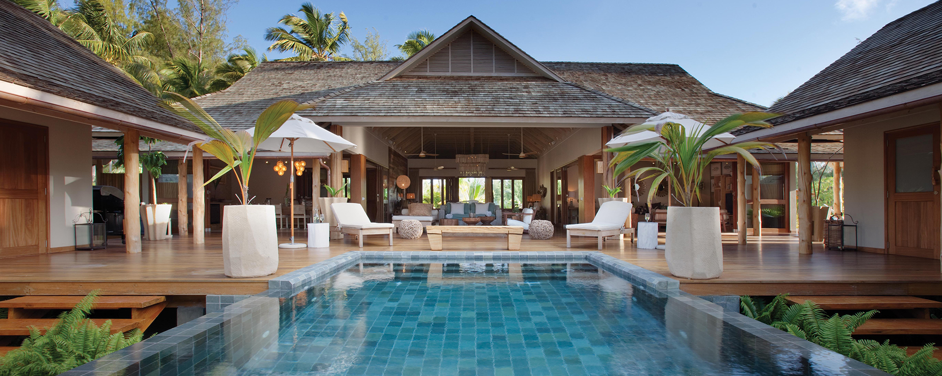 The Desroches Island Resort 3-Bedroom villa is situated on a private island in the heart of the Seychelles Archipelago.