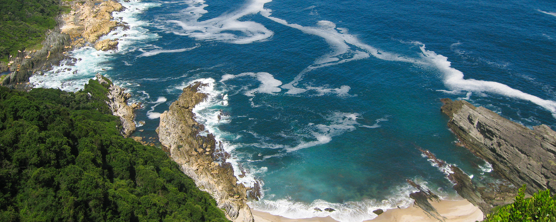 The Garden Route is filled with exceptional scenery: forests, lagoons and beaches.