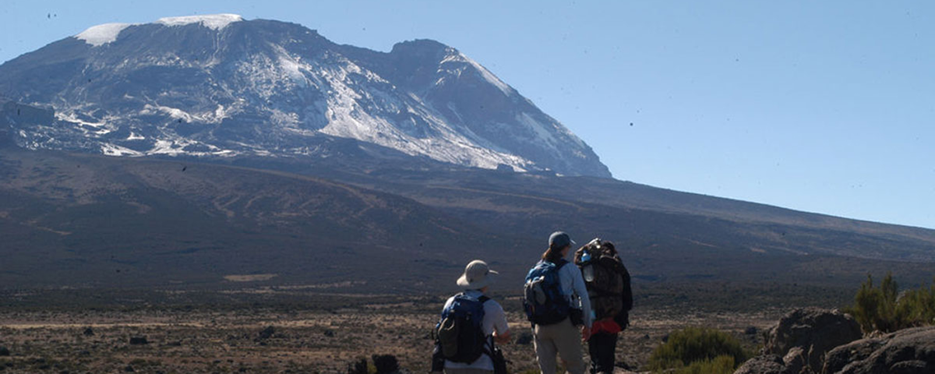 It looks deceptively easy from a distance but don't under-estimate the thinning air as you ascend Kili.