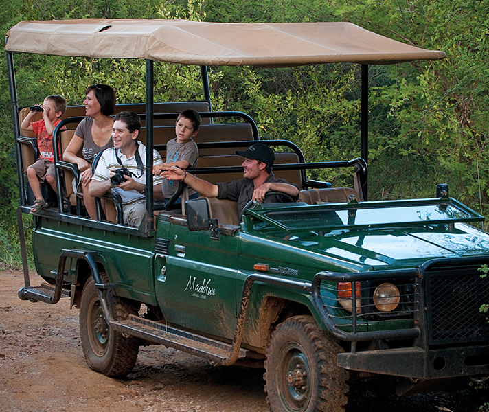 Madikwe offers an ideal family-friendly safari experience...
