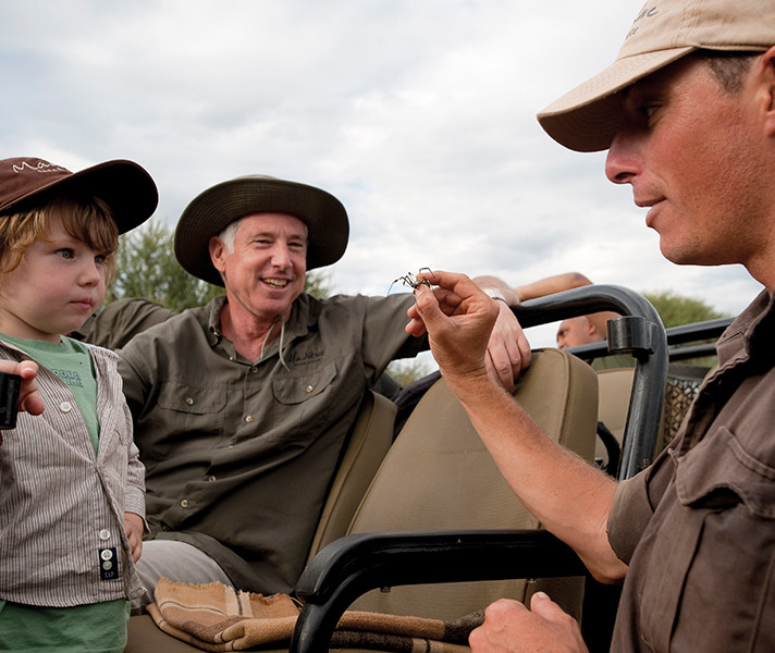 Madikwe is an ideal family safari destination as its malaria-free environment and dedicated children's programs make for a relaxed and fun holiday.