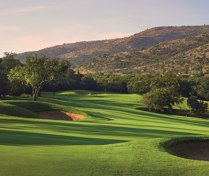 Sun City is famed for its manicured greens, but is also a fabulous family destination with the highlight being the Valley of the Waves.