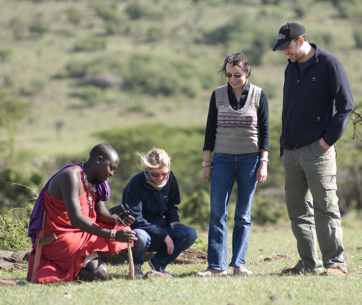 Your guide & tracker will share interesting details about the terrain, animals & plants.