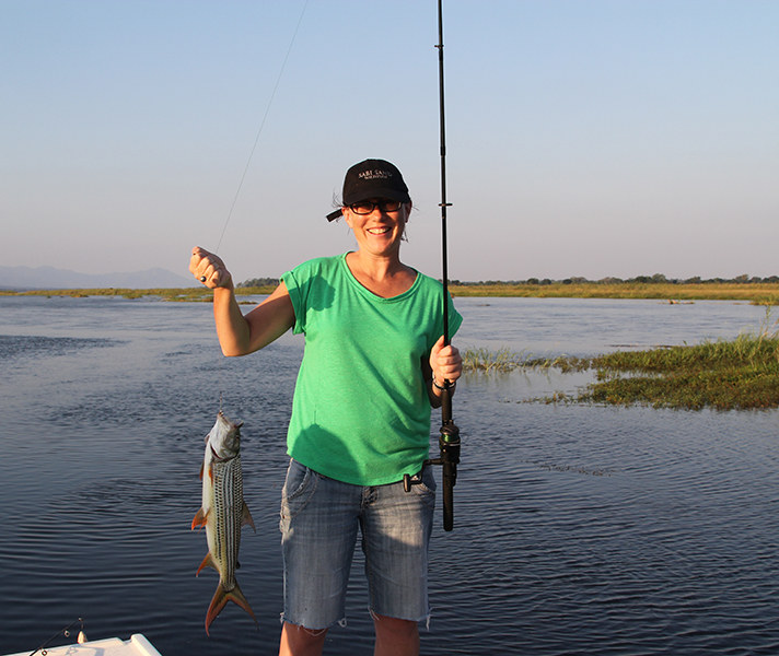 Bonita's thorough travel experience in Southern Africa (including fishing in Mana Pools) is just one reason why she's the best at what she does.