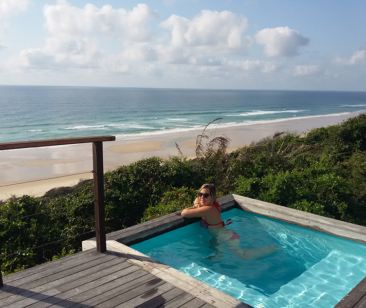 Massinga is small and intimate...