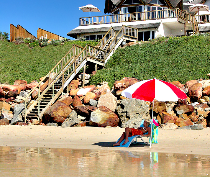 The Dunes is set on the beach at beautiful St Francis in the Eastern Cape...