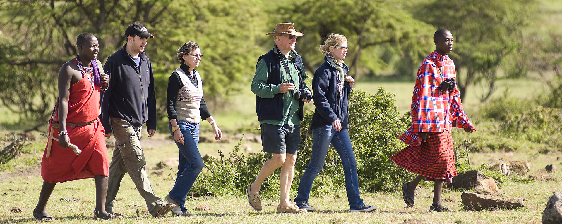 A private concession highlight at Porini camps is taking a nature walk with knowledgeable Maasai guides.