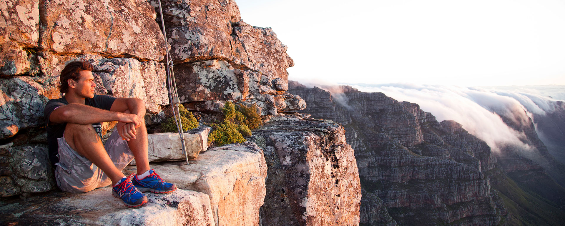 There are several routes up Table Mountain, all with spectacular views. The easiest way up, of course, is to take the cable car.
