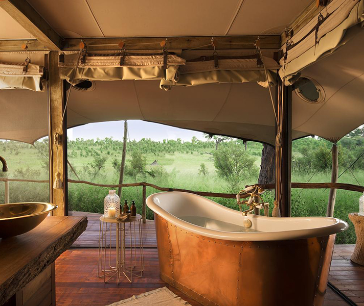Somalisa Acacia is a luxurious tented camp & is also a lovely option for families & exclusive-use bookings.