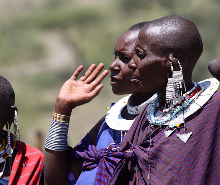 Authentic interactions with the local Maasai