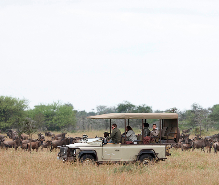 Crowd-free game viewing in Grumeti