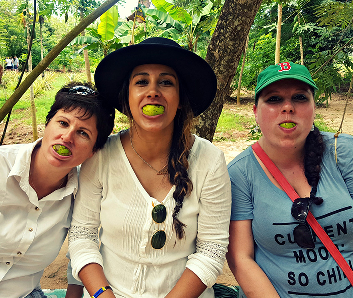We had a great deal of fun on our spice and fruit tour in Zanzibar...