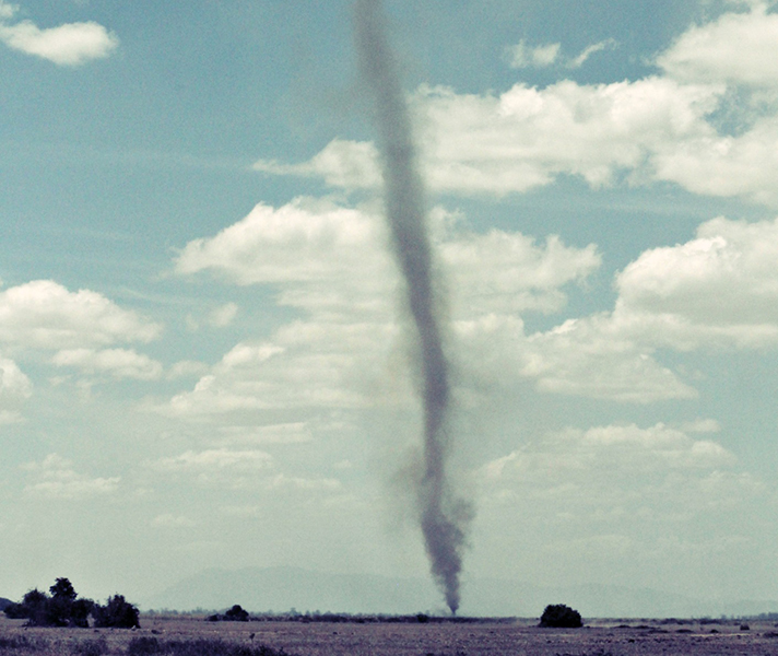 Amboseli is also known for its ‘devil dust winds’.
