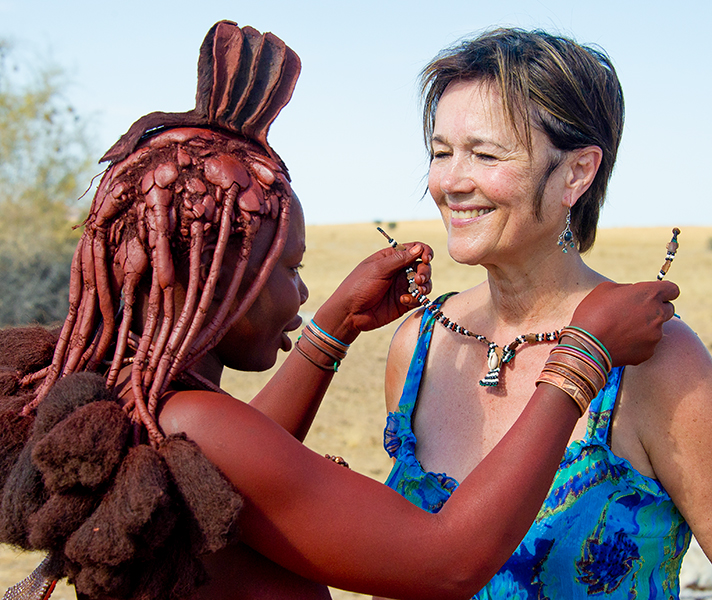 Much of the Himbas' ancient culture is unchanged
