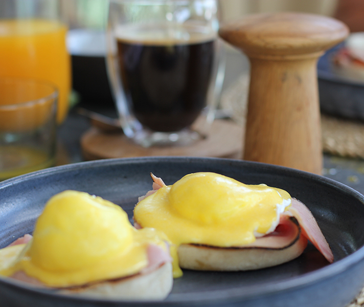 Eggs benedict in the middle of Africa? No problem!