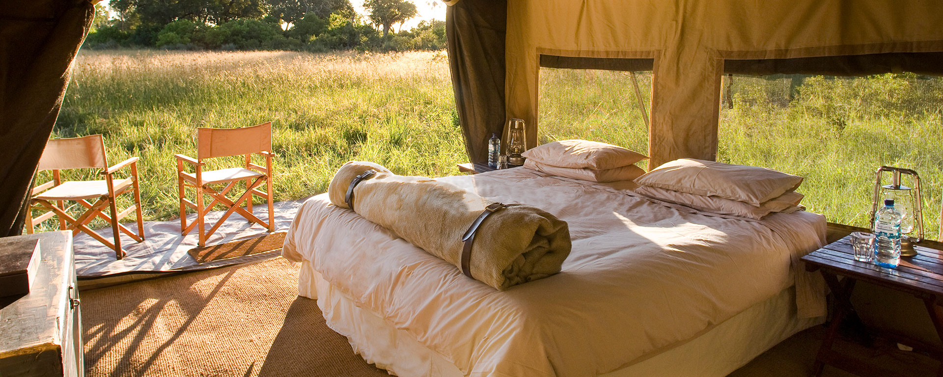 Chobe Under Canvas put you in the heart of Botswana's sensational Chobe National Park, which has the densest concentration of elephants in Africa, not to mention massive herds of buffalo and pods of hippos.