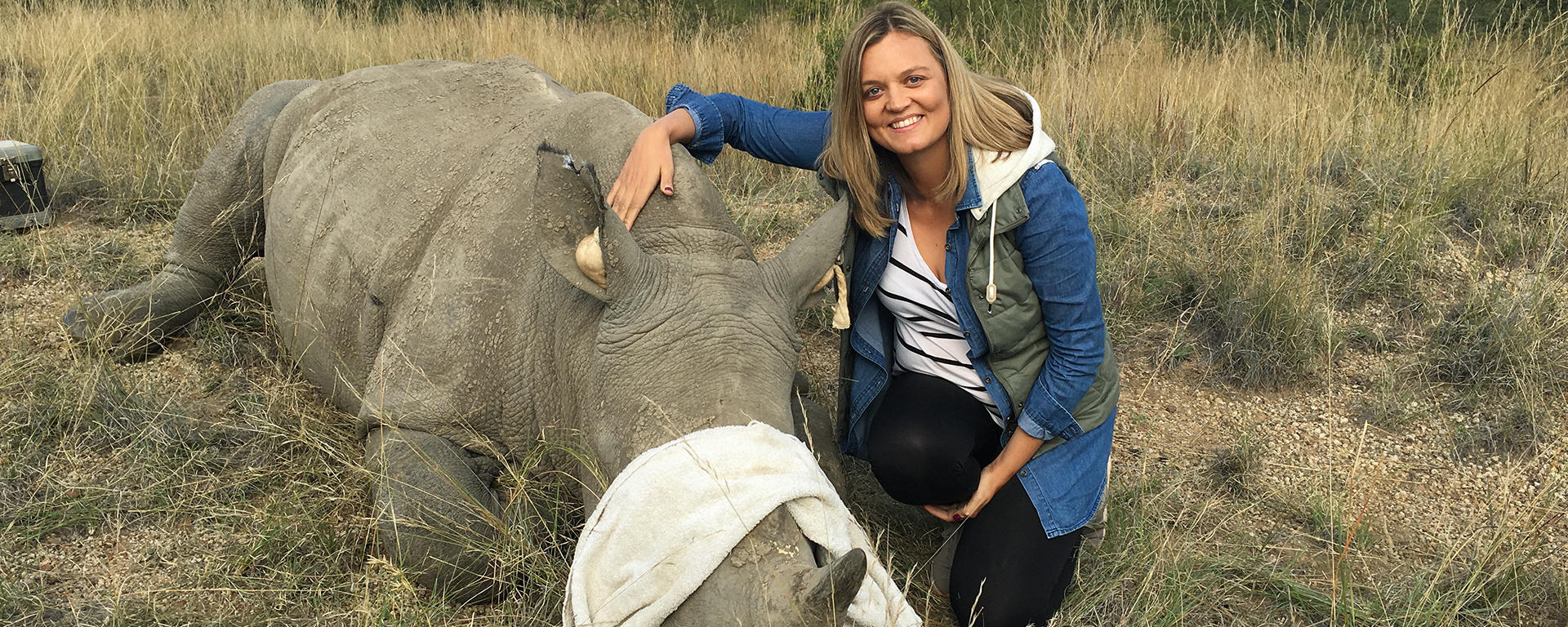 It’s unbelievable that such a mighty, strong animal has so much to fear from us humans, but the hope that the notching process will help rhino live freely in the wild made me smile.