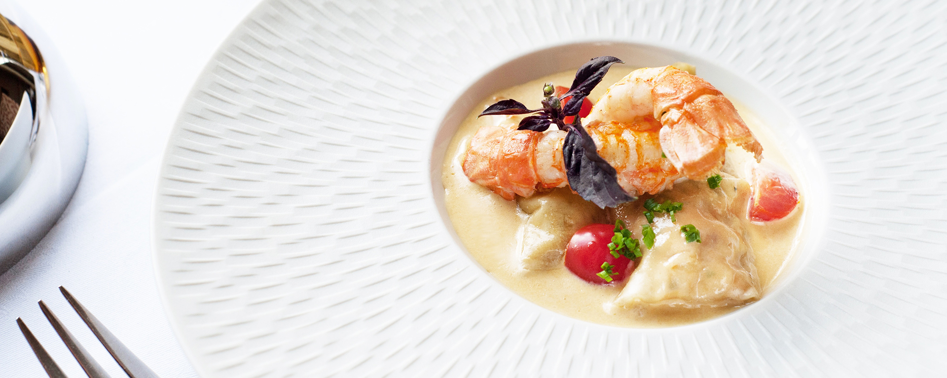 Delicious seafood at Constance Ephelia Resort.
