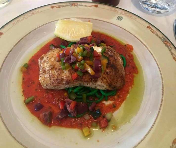 Meals aboard Rovos Rail mean gourmet cuisine served at tables groaning with silver, cut-glass and porcelain.